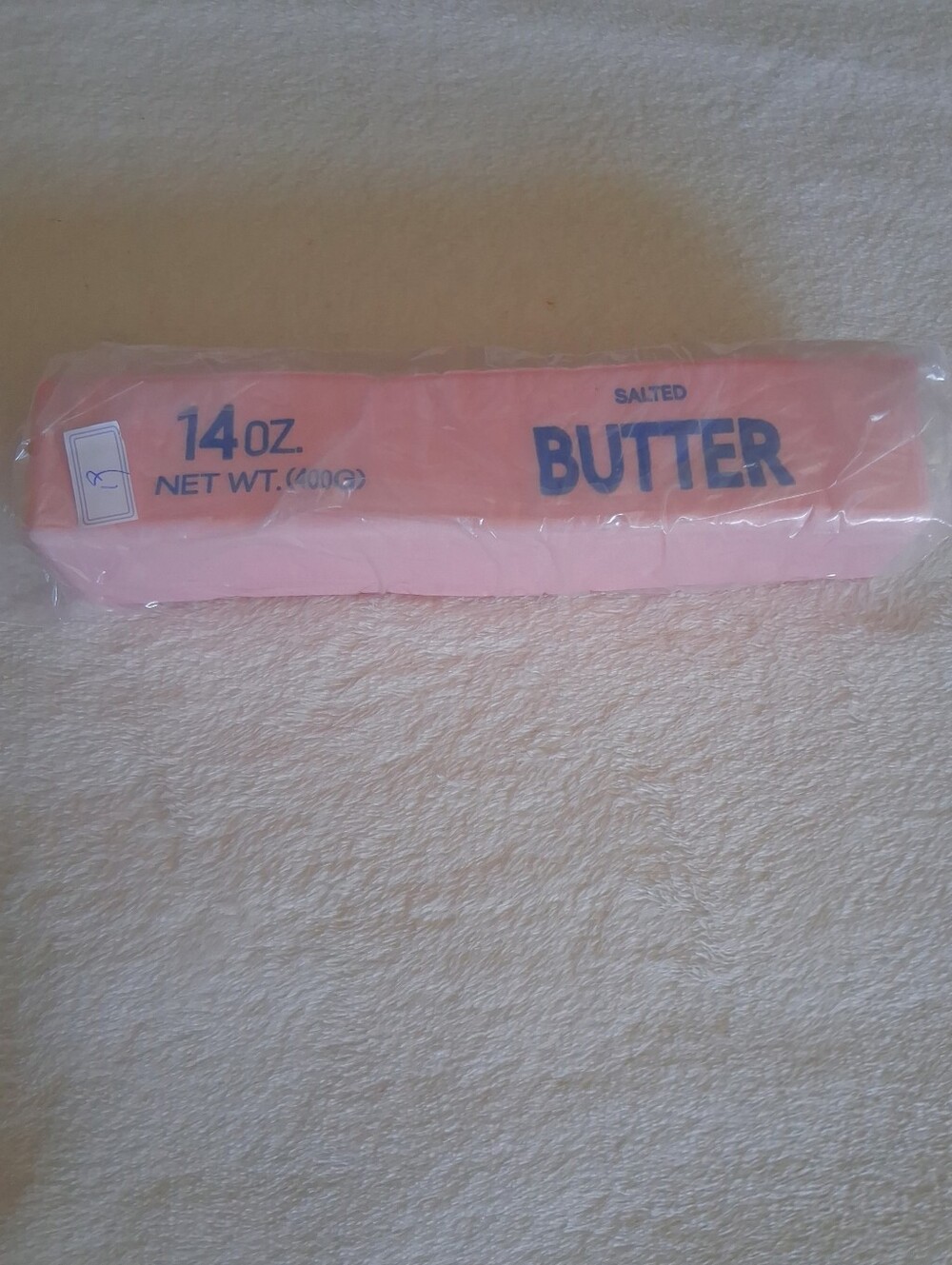 Pink Slow-Rise Butter Squish/squeeze/stress Toy "14oz Butter" BIG